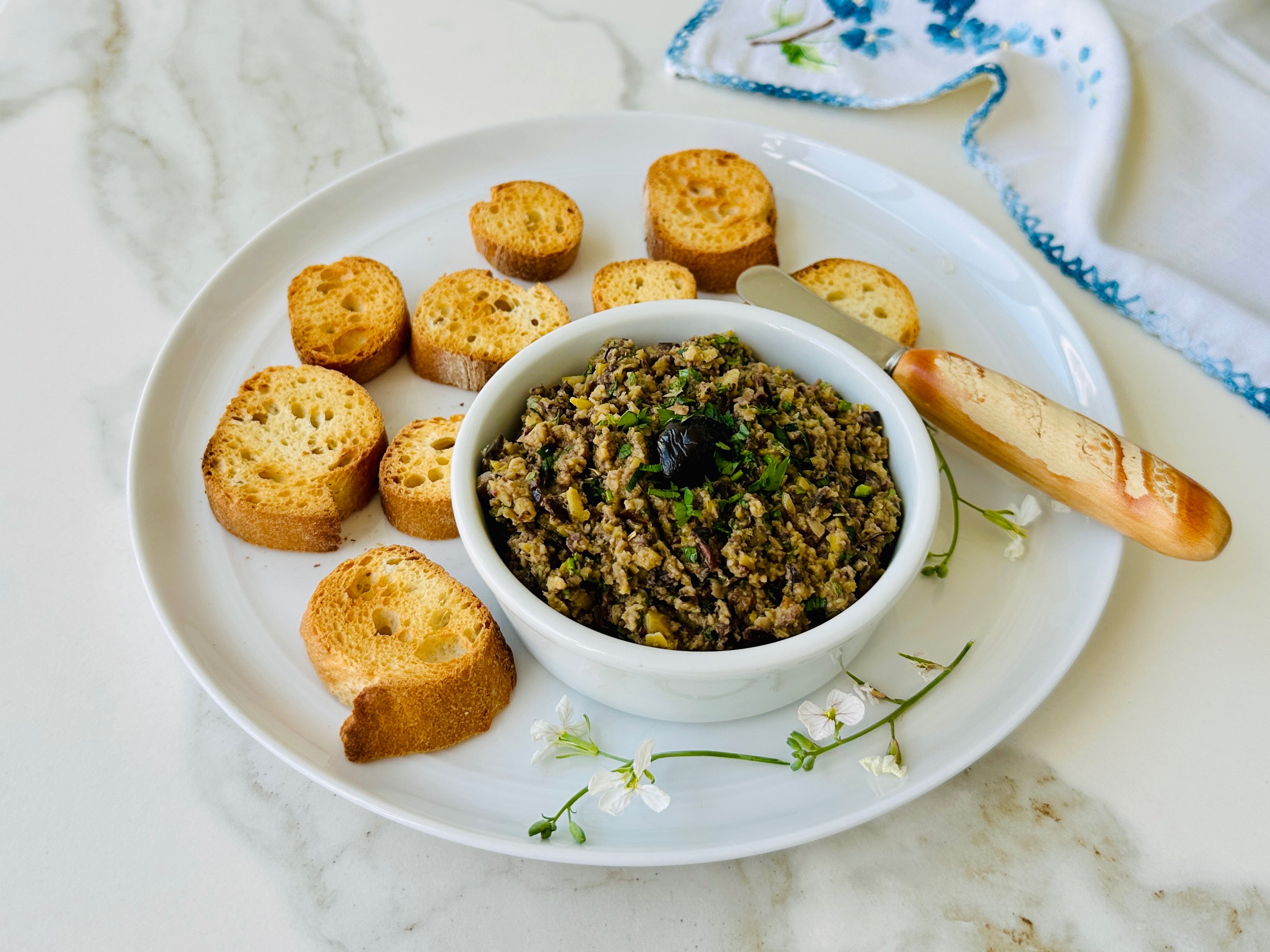  Tapenade, Provence Usulü Zeytin Ezmesi